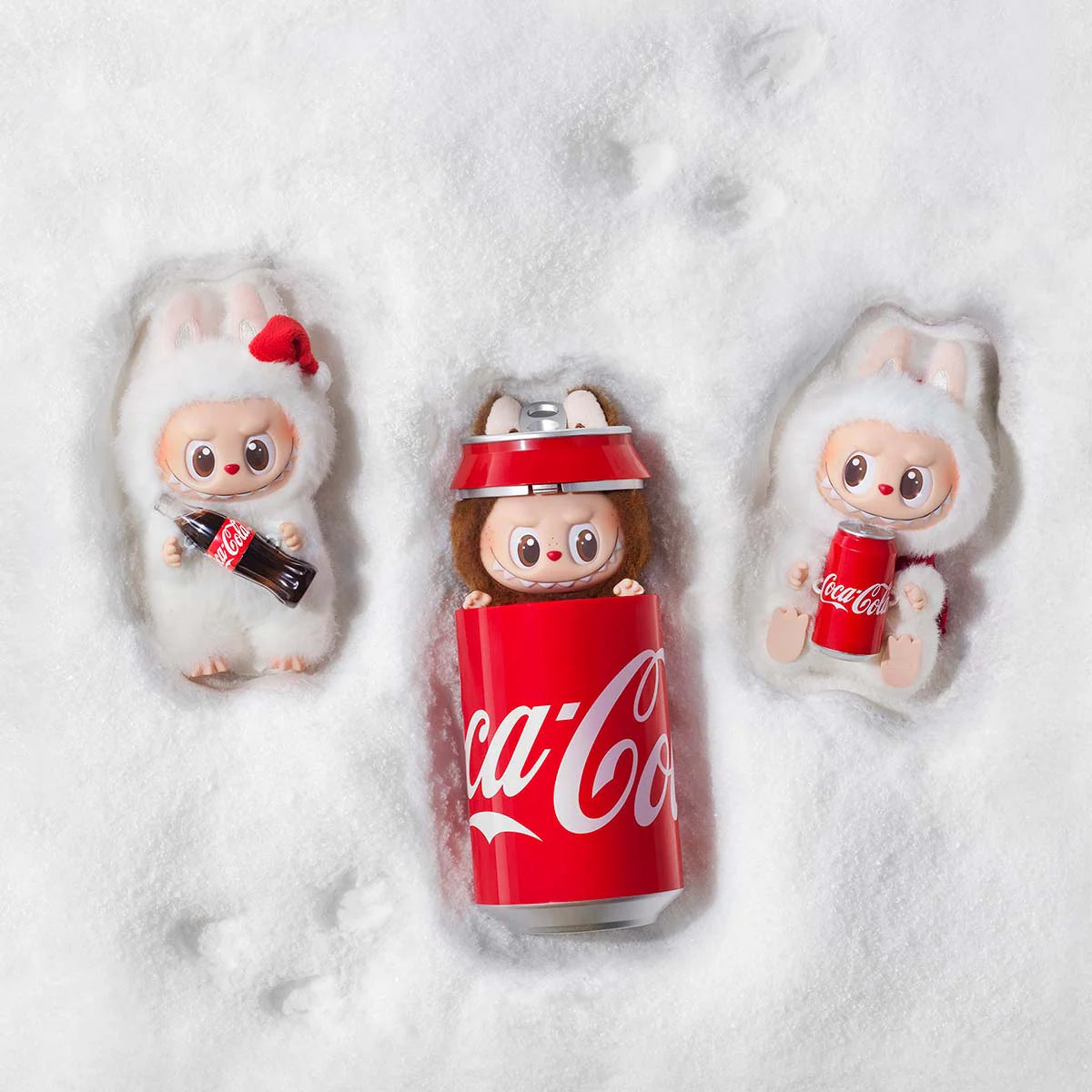 POP MART Coca-Cola Surprise Shake Plush Keychain β Holiday Edition