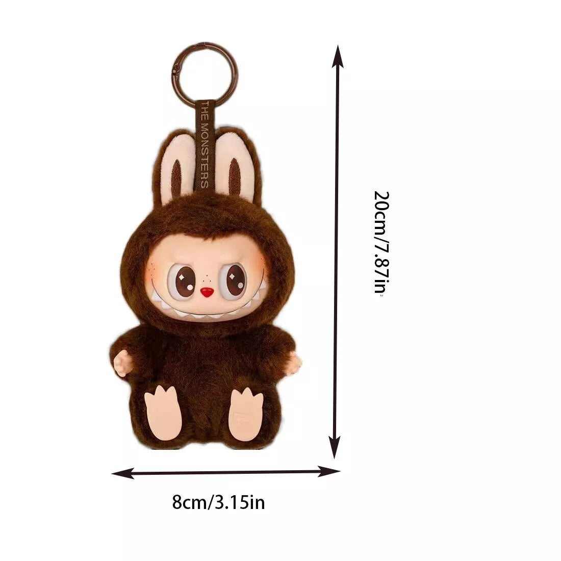 POP MART Doudou Doll Keychain β Limited Edition Collectible Toy from the Monsters Series