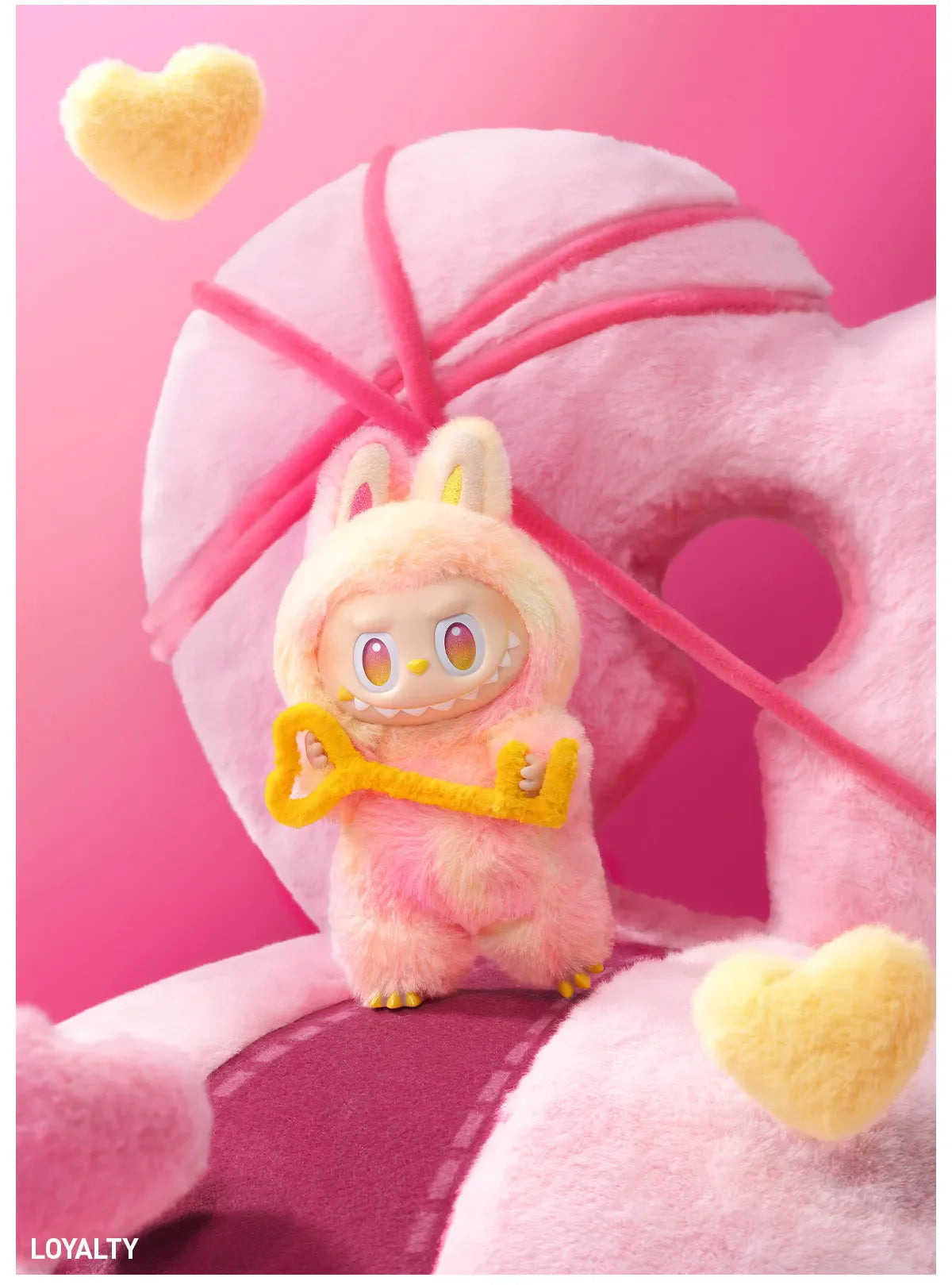 POP MART LOYALTY Plush Doll Keychain β the Monsters Energy Series Collectible