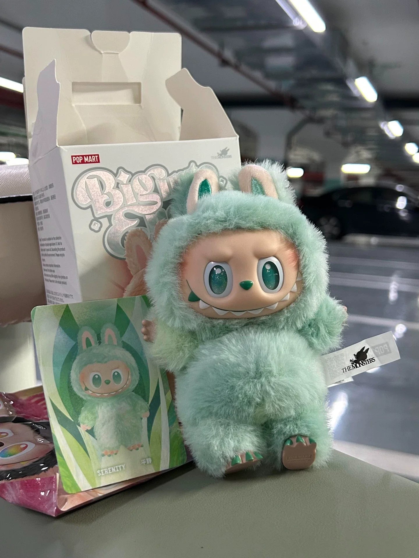 POP MART SERENITY Plush Doll Keychain – the Monsters Energy Series Limited Edition