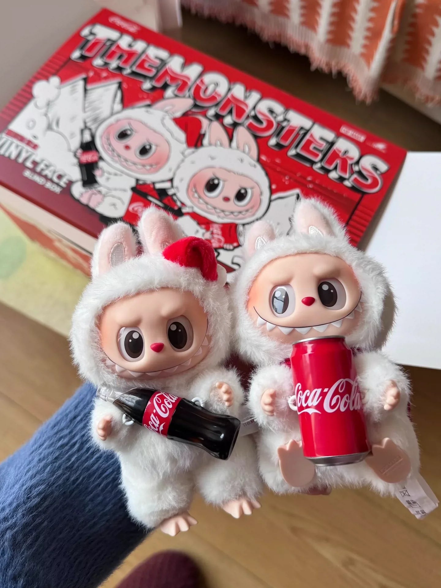 POP MART Coca-Cola Surprise Shake Plush Keychain β Holiday Edition