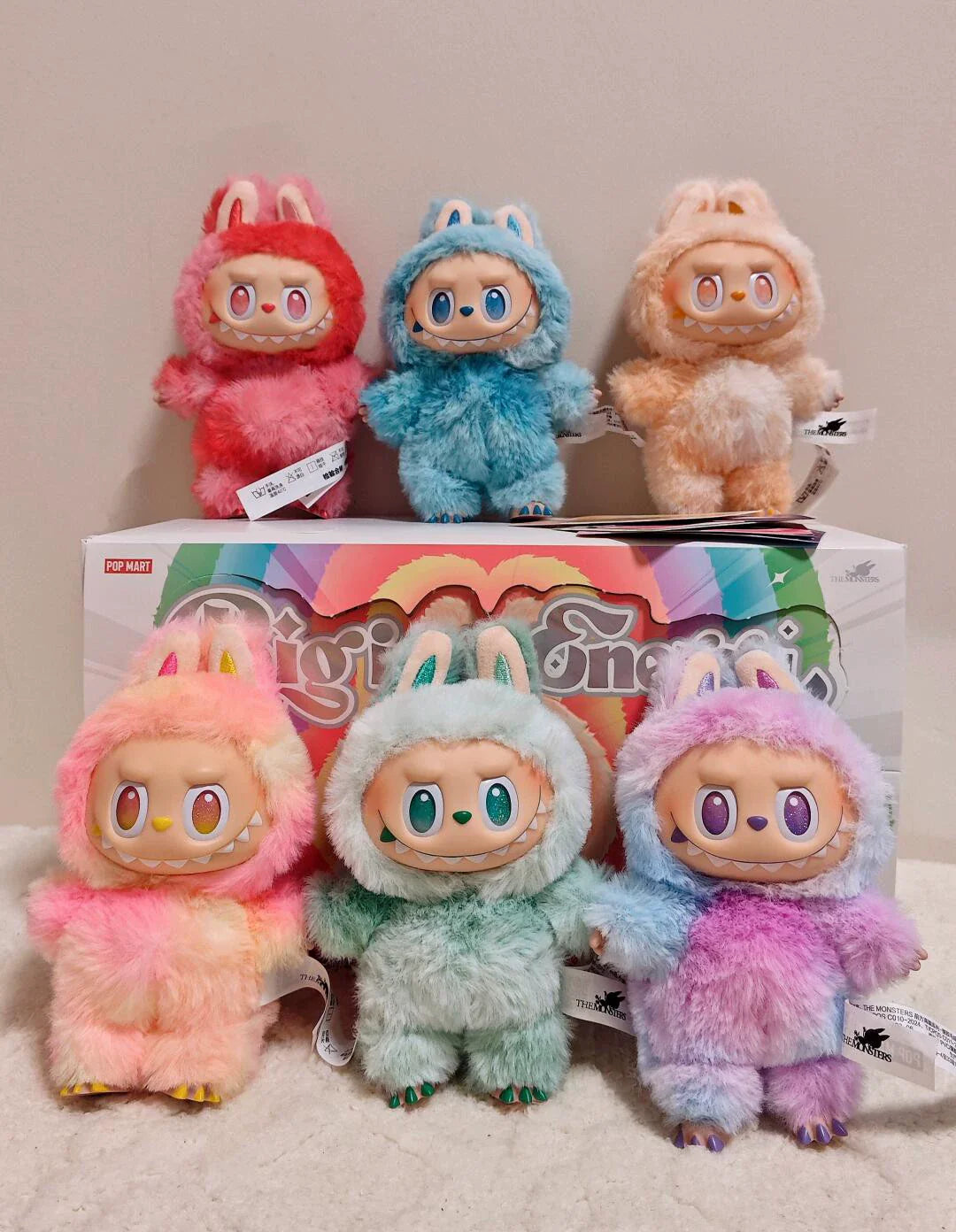 POP MART LOYALTY Plush Doll Keychain β the Monsters Energy Series Collectible