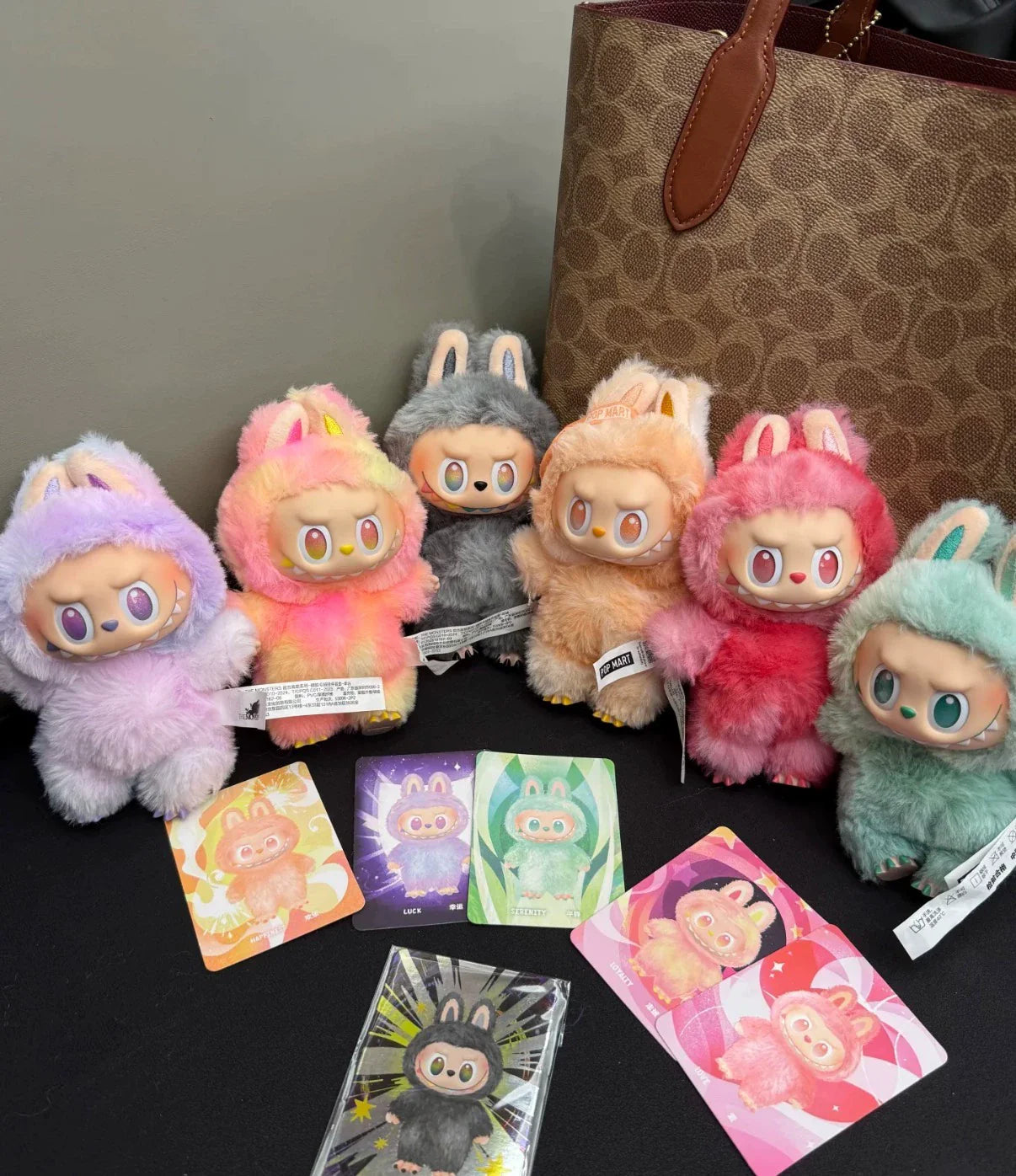 POP MART LOYALTY Plush Doll Keychain β the Monsters Energy Series Collectible