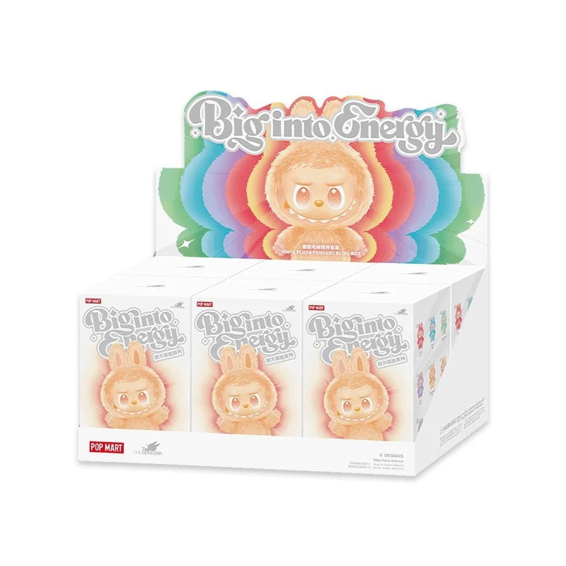 POP MART Energy Series – Full 6-Piece Plush Keychain Set