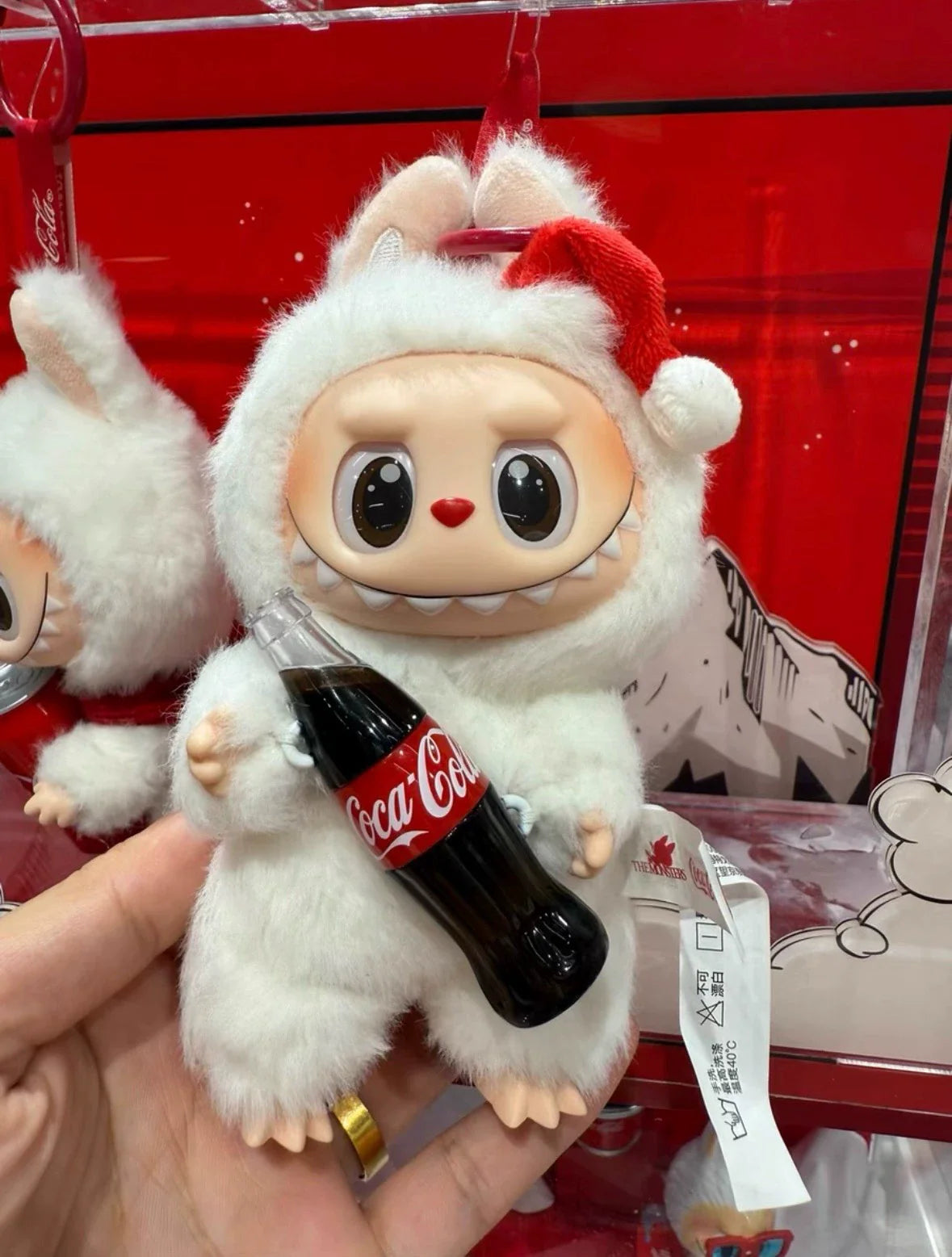 POP MART Coca-Cola Surprise Shake Plush Keychain β Holiday Edition