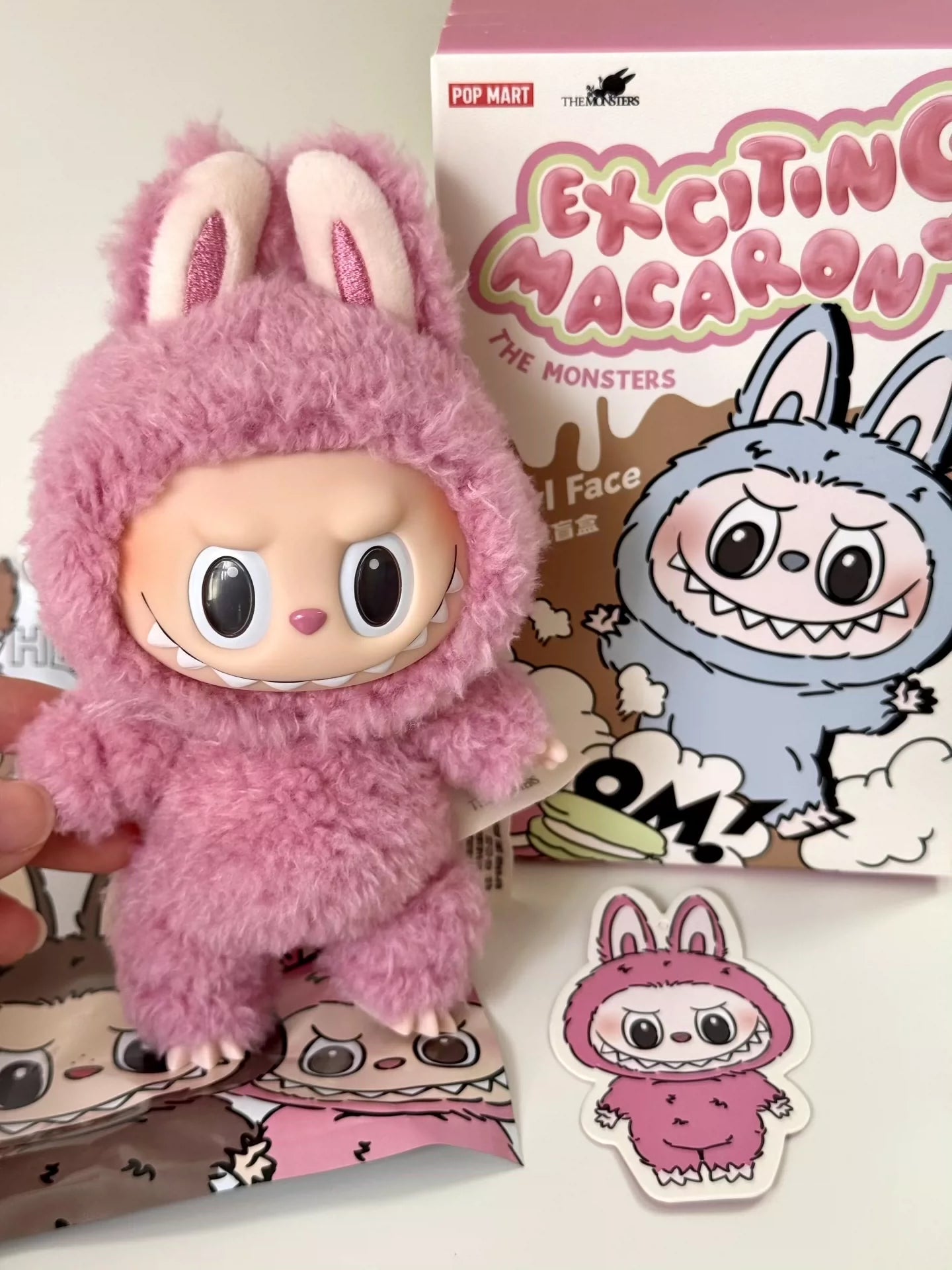 POP MART Lychee Berry Plush Keychain – the Monsters Series Vol. 1 Collectible