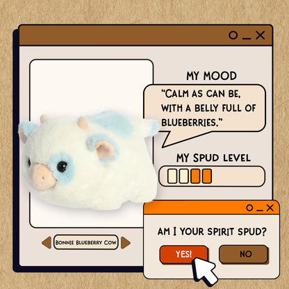 - Spudsters™ - 10" Bonnie Blueberry Cow™