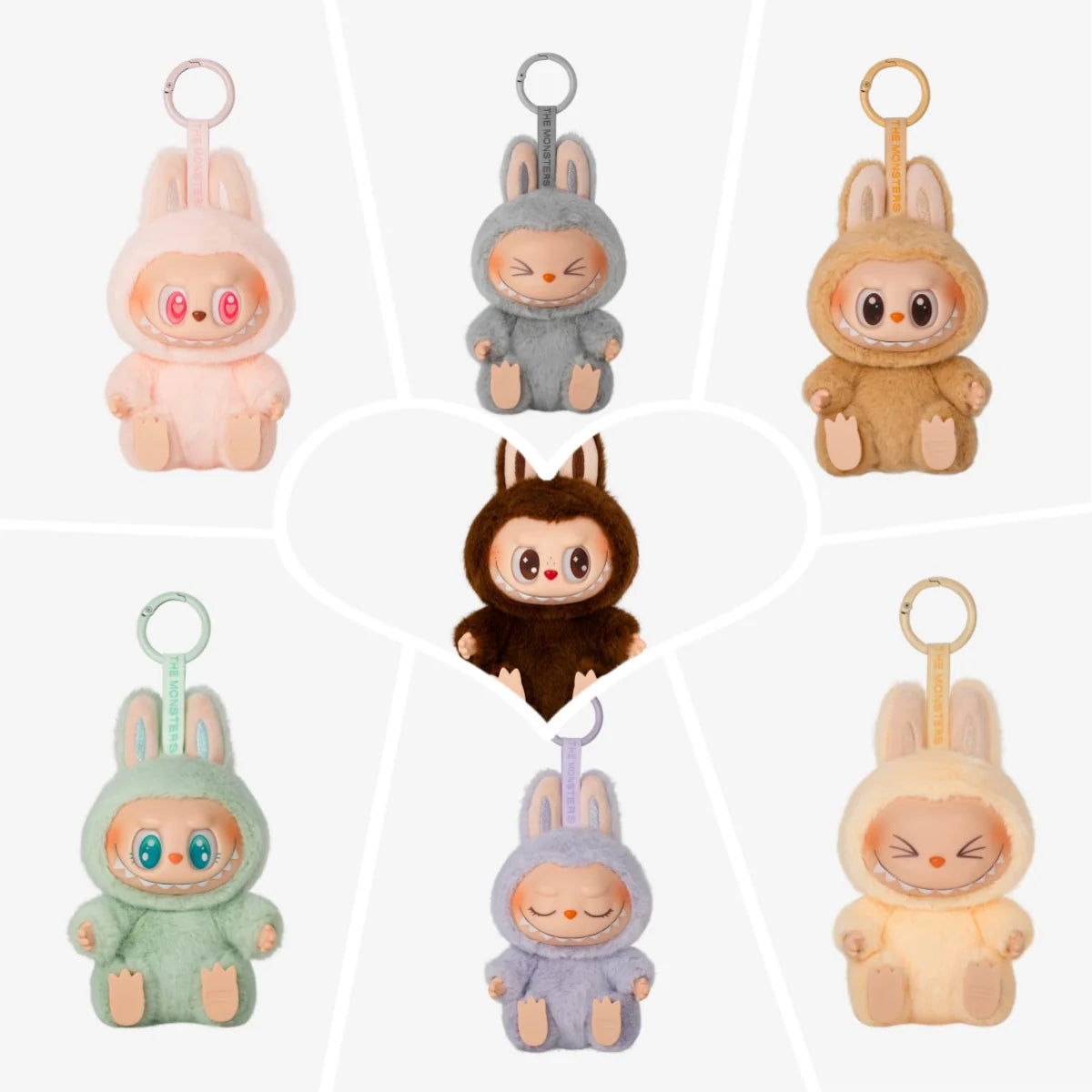 POP MART  Doudou Doll Keychain – Limited Edition Collectible Toy from the Monsters Series