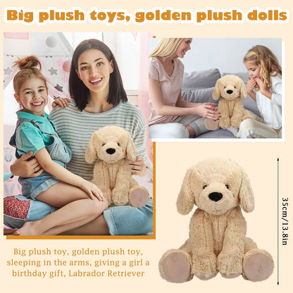 30Cm Jelly Cat Tilly Golden Retriever Plush Doll Stuffed Toy Kids Gift Birthday